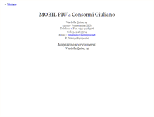 Tablet Screenshot of mobilpiu.net